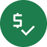 Secure, Hassle-Free Payments Secure, hassle-free payments icon